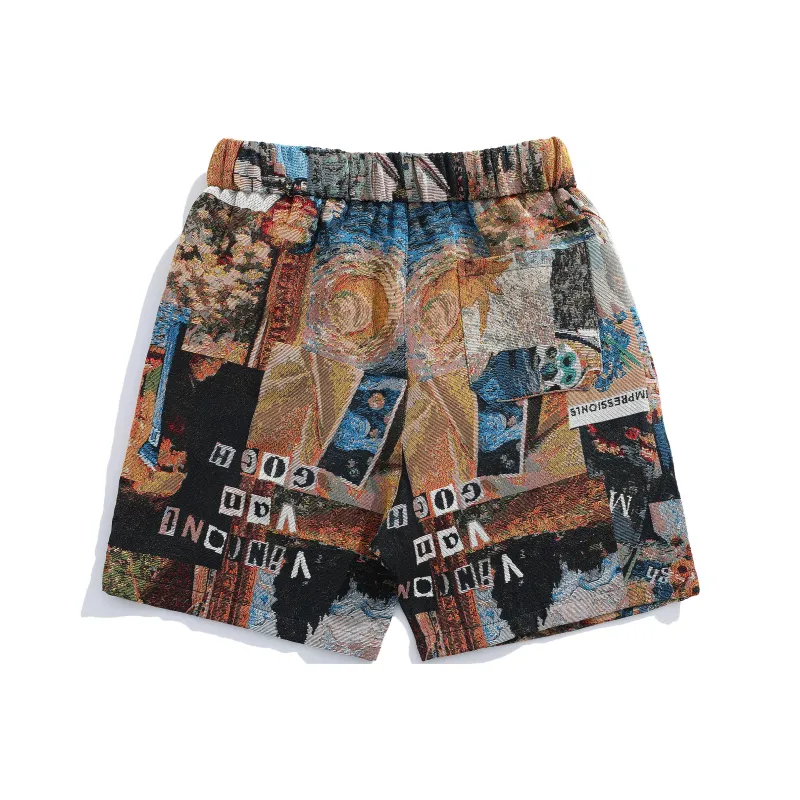 BIENKIMIIYE Shorts Unisex Berlin Brown-1