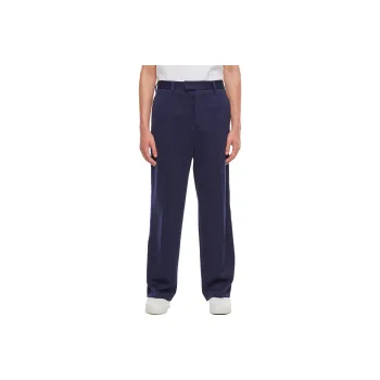 MSGM Mid Rise Tailored Trousers