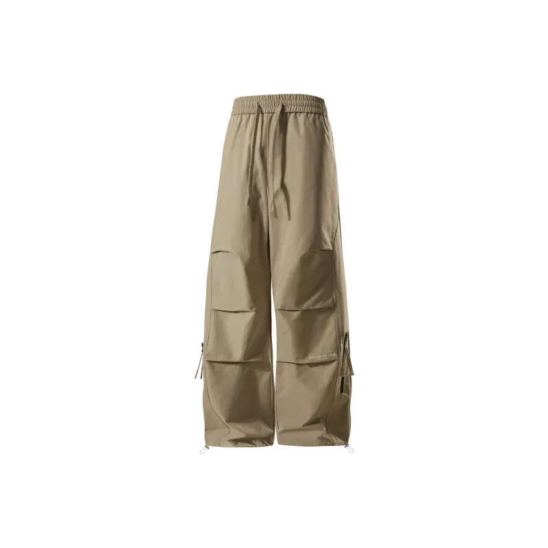 SWAMP AREA Cargo Pants Unisex Black-12