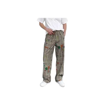 RAP PANDA Casual Pants Unisex Khaki