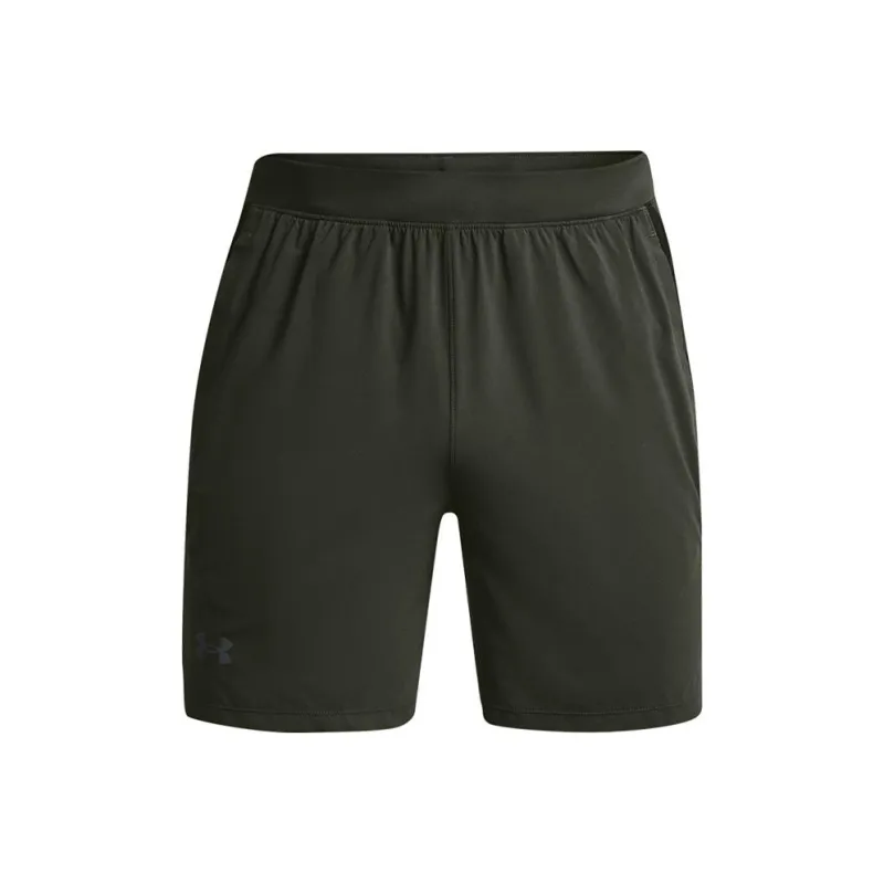 Under Armour Fitted Shorts Men's Baroque Green-0