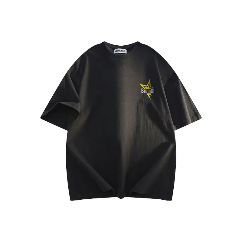 BRUMAIRE T Shirt Unisex Navy Blue-3