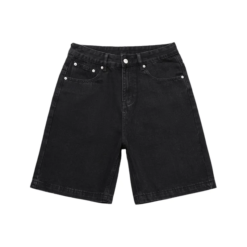 GTRG Denim Shorts Men Black-0