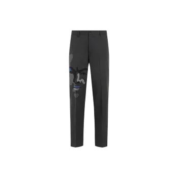 KIDSUPER STUDIOS Embroidered motif Pressed Crease Trousers