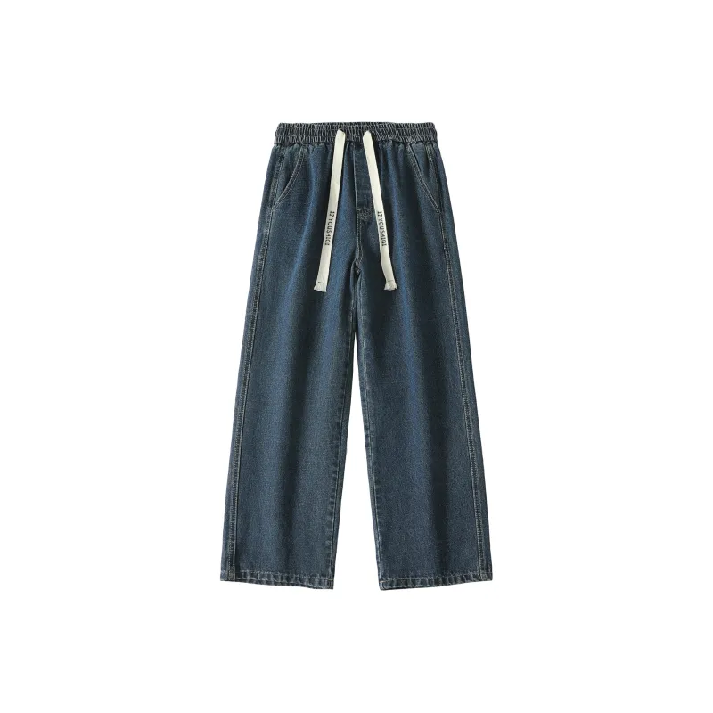 YOUSHIQI Jeans Unisex Light Blue-16