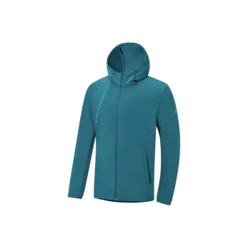 XTEP Trench Coat Men's Dark Teal