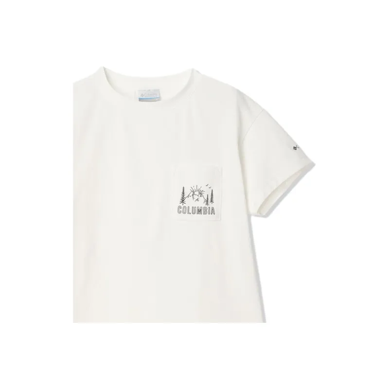 Columbia Regular T Shirt Women's White-4