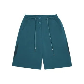 UNVESNO SS21 Loose Fit Shorts Unisex Turquoise