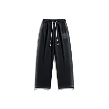 Fakeyoung Casual Pants Unisex Black