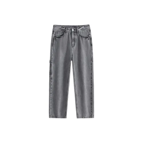 FAIRWHALE Jeans Unisex Light Gray