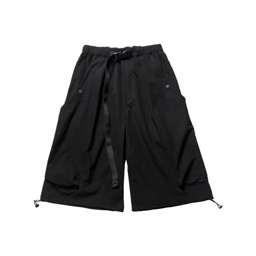 AOGZ Cargo Shorts Unisex Black
