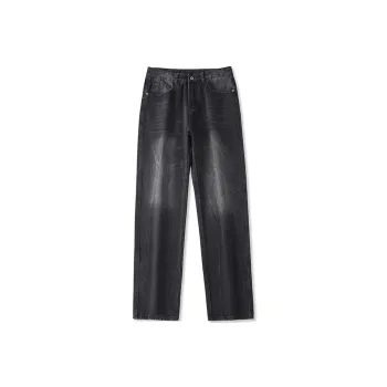 YooMore Jeans Unisex Black Gray