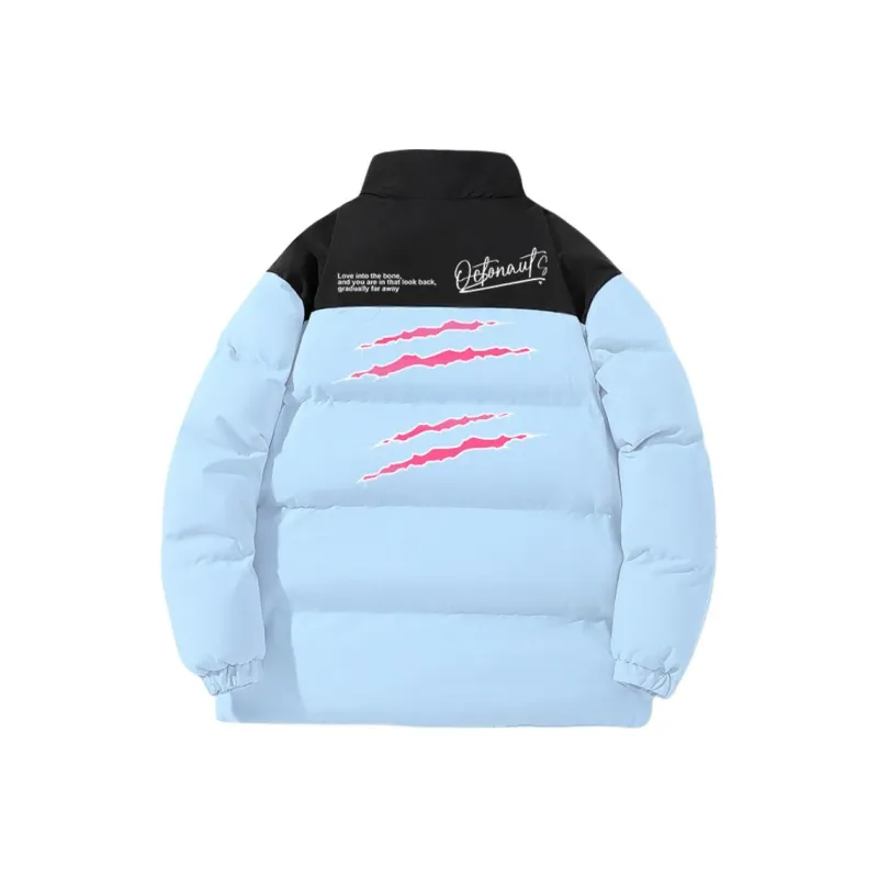 Small Columns Under The Sea Puffer Jacket Unisex-13
