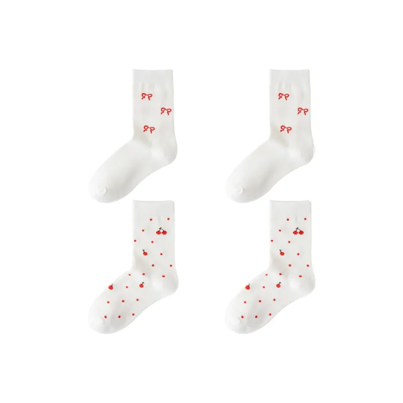 ROBINHOOD Mid Calf Socks Women's Combo Set-19
