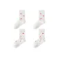 4 Pack (Pearl Bowknot 2+Dot Cherry 2)