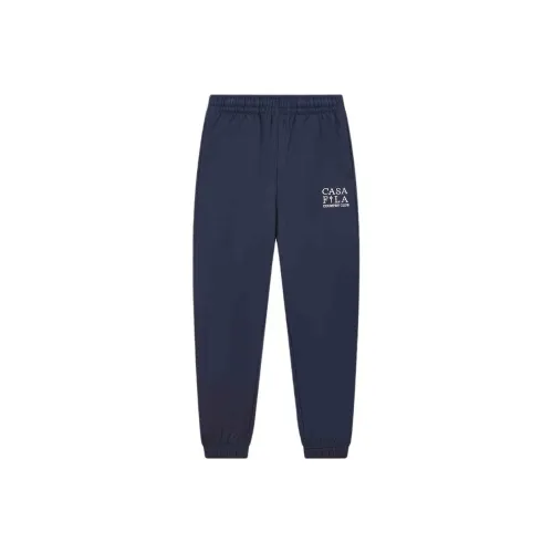 FILA ORIGINALE Knitted Sports Pants Unisex Legend Blue