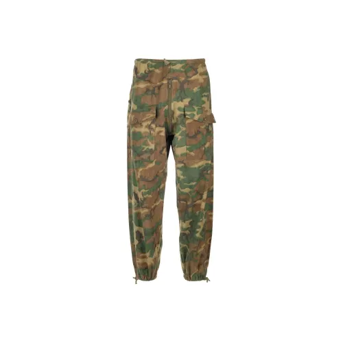 Givenchy Camo Printed Drawstring Trousers