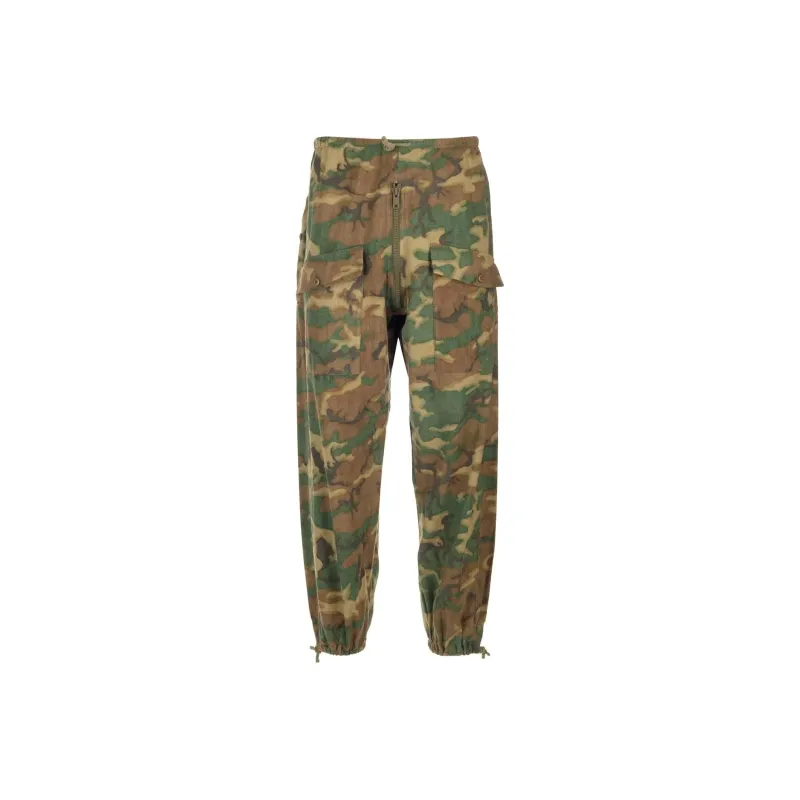 Givenchy Camo Printed Drawstring Trousers-0