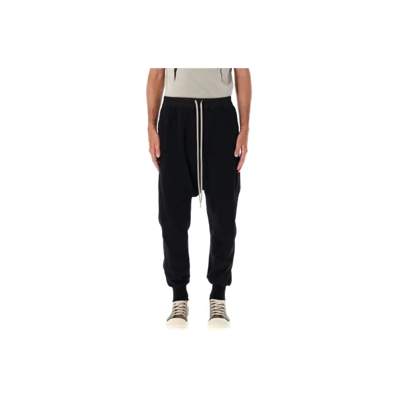 Rick Owens DRKSHDW Prisoner Drawstring Jersey Pants-0