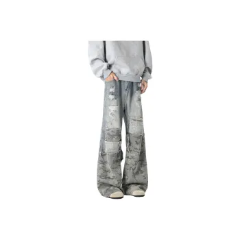 DAND Jeans Unisex Purple And Green