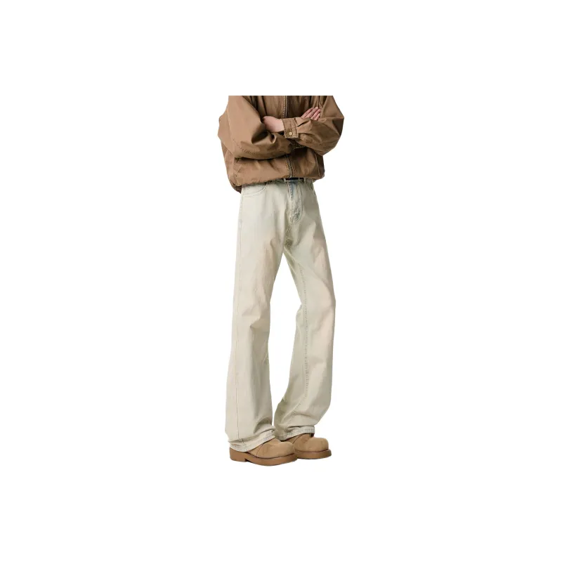 SCHEPPERHEYN Jeans Unisex Washed Yellow Mud-10