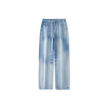 YooMore Jeans Unisex Blue Denim