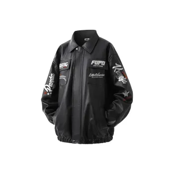Kung Fu Panda Leather Jacket Unisex