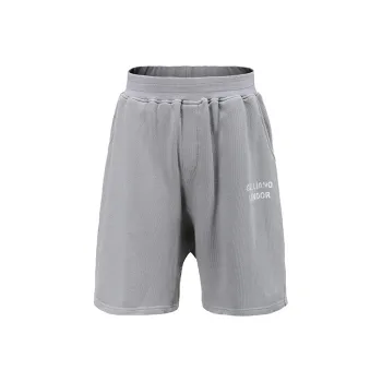 GALLIANO LANDOR FW21 Loose Fit Shorts Unisex Gray