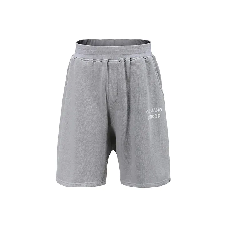 GALLIANO LANDOR FW21 Shorts Unisex Gray-0