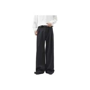 SONGS ALONG Casual Pants Men Black