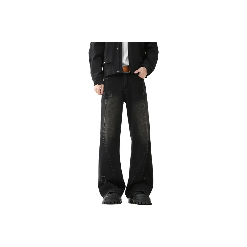 JUNGLE PANDA Jeans Unisex Rusty Red-6