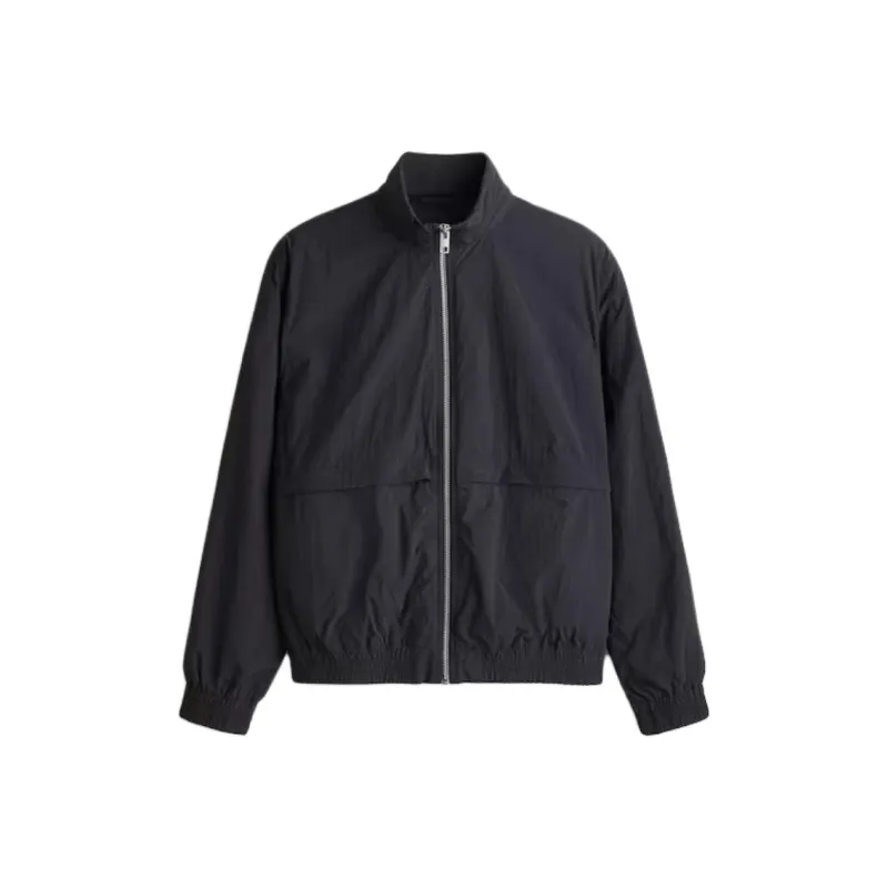 H&M Trench Coats Men Black-0
