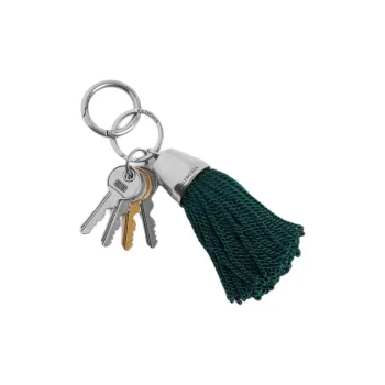 Balenciaga Metal Keychains Unisex Green