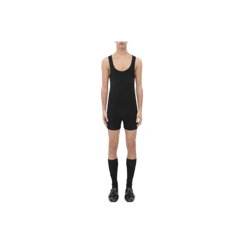 bottega Hoop Veneta Jumpsuit Men's Black