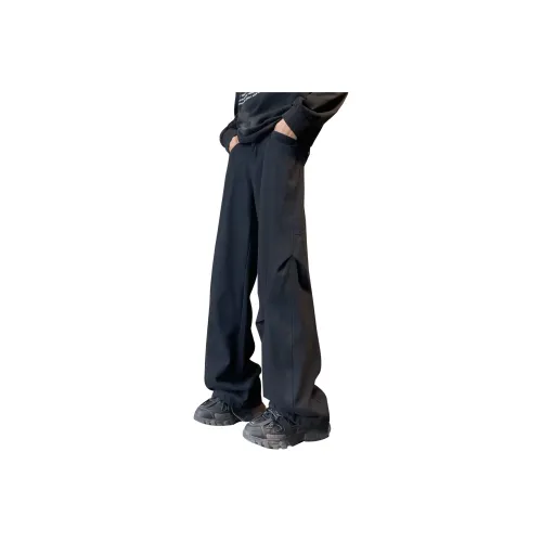 DJ.SPIRIT Casual Pants Unisex Brown