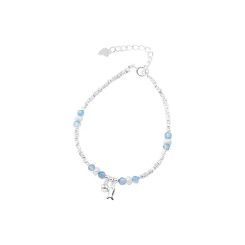 Heart Grass S925 Silver Bracelets Women's