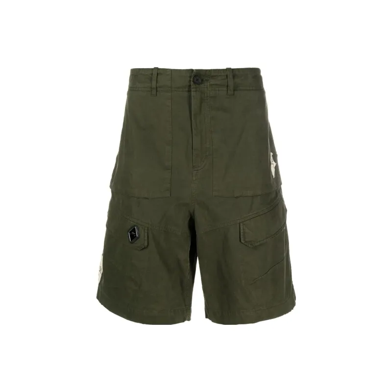 A COLD WALL* Logo patch Cargo Shorts-0