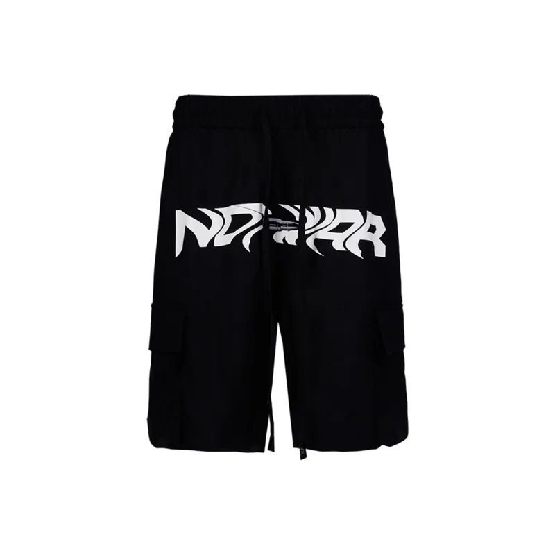 YLDP Casual Shorts Unisex Black-0