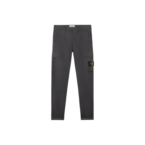 STONE ISLAND Compass Patch Tapered Leg Cargo Pants