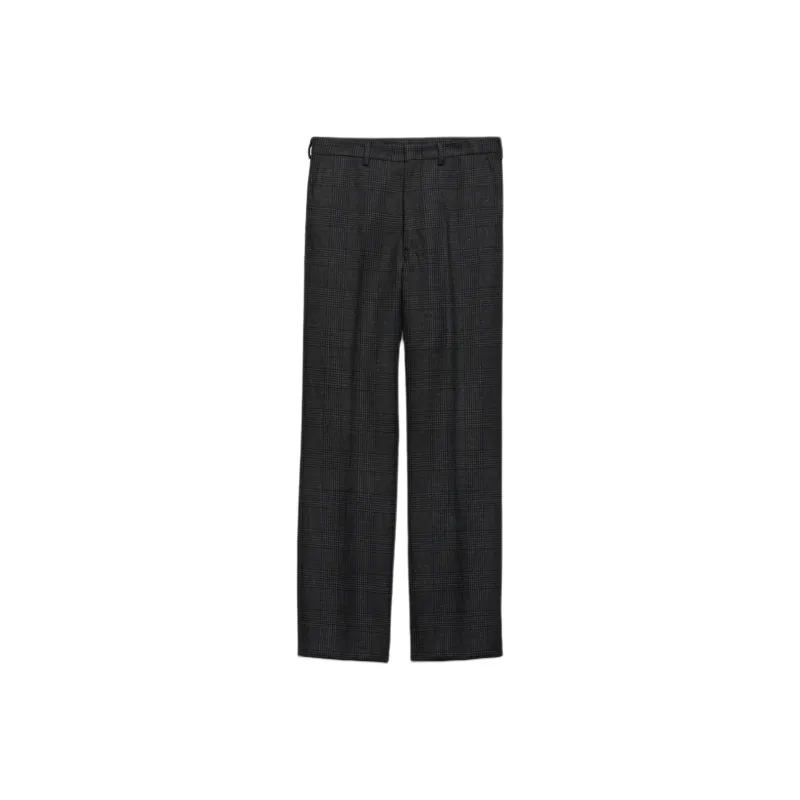 PRADA Prince Of Wales Check Trousers-0