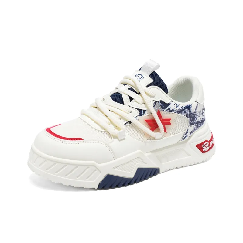 PAUL FRANK Lightweight Breathable Height Increasing Low Top Skateboard Shoes Men's-2
