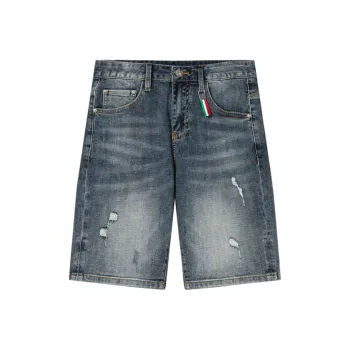 CREAZIONI LA FANTASIA E MOBILE Denim Shorts Unisex Blue