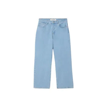 LACOSTE SS25 Loose Fit 5 Pocket Jeans Men's Blue