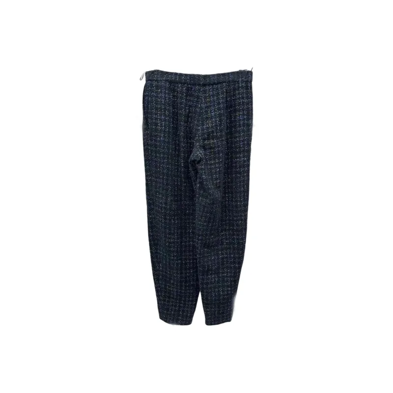 CHANEL Suit Trouser Women's Blue Gold-1