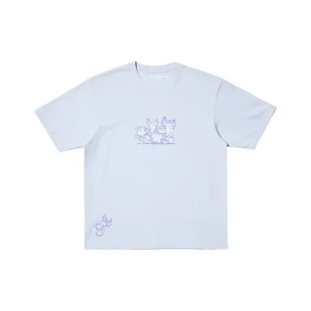 UNIQLO x WANGZHERONGYAO,LIANMINGKUAN Glory Of Kings Co branded Model SS25 T Shirt Unisex Light Blue