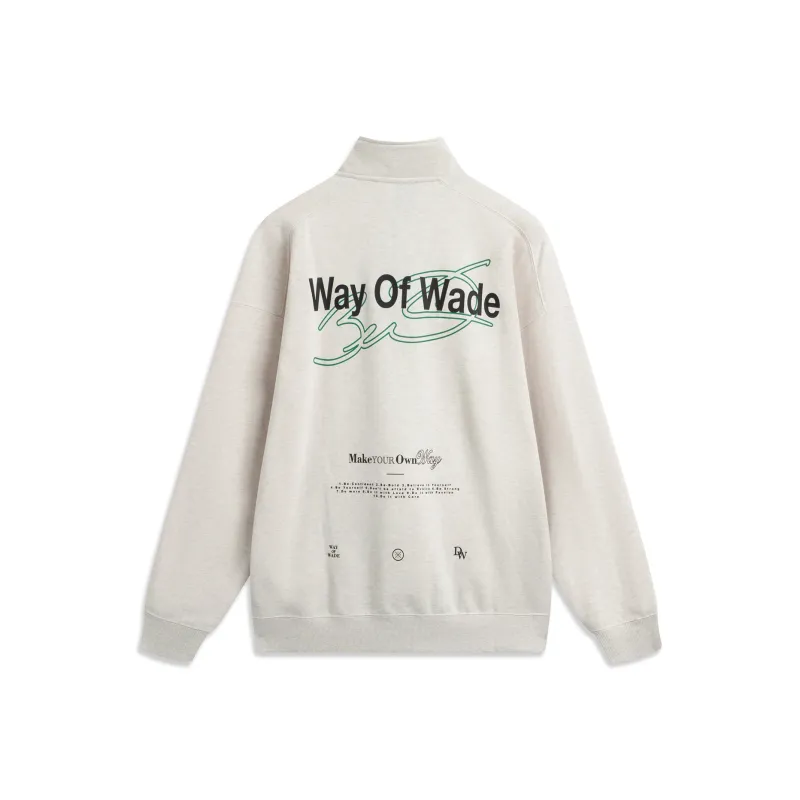 LiNing Sweatshirt Men's Heather Gray Tile Gray-1
