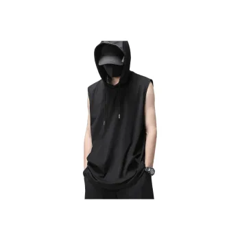 BENGEN Tank Top Unisex Radiant Black