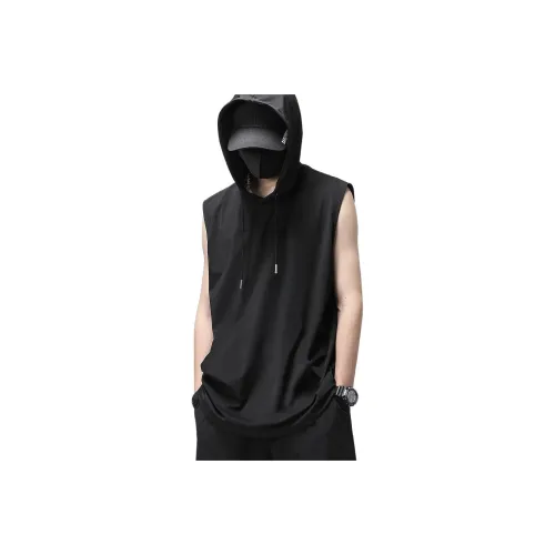 BENGEN Tank Top Unisex Radiant Black