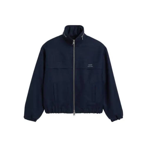 Ami Alexandre Mattiussi Elasticated Waist Zipped Windbreaker