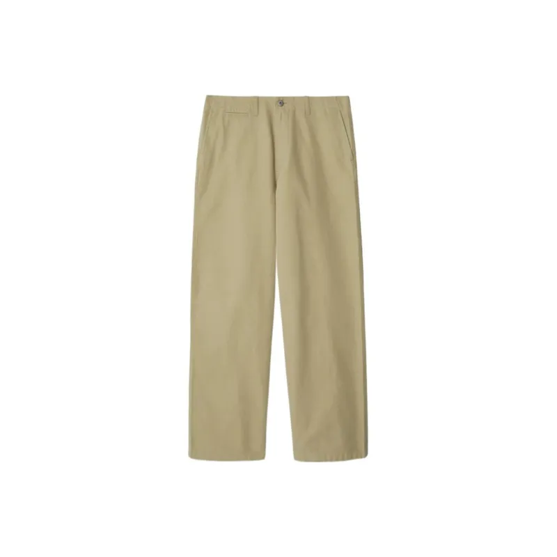 Burberry Straight leg Cotton Chinos-0